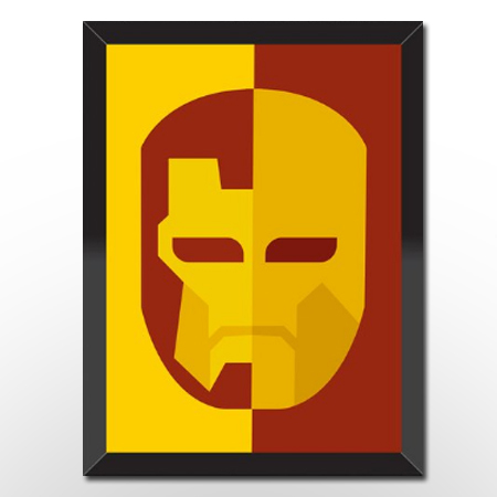 Quadro Marvel Capitao America