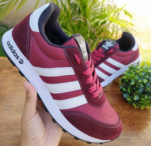 adidas neo preto e rosa