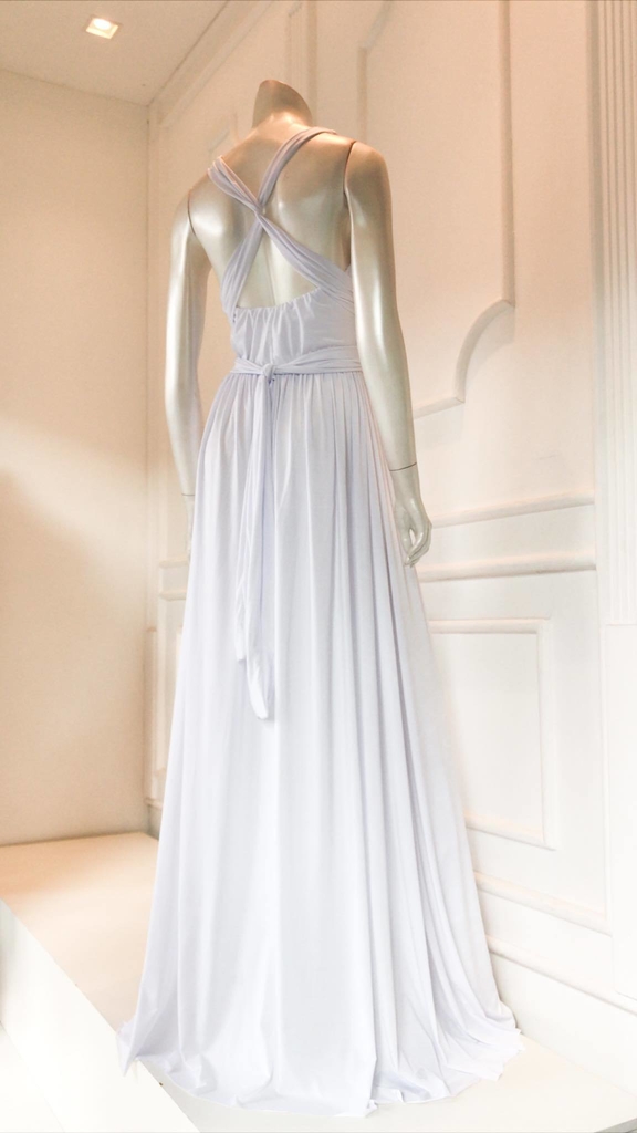vestido multiformas branco