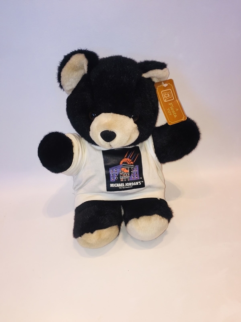 oso negro de peluche