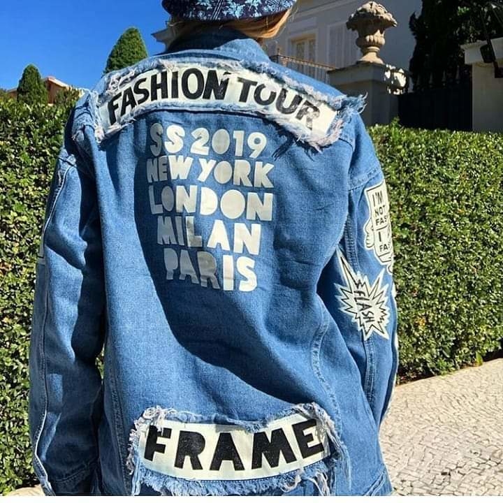 jaqueta jeans fashion