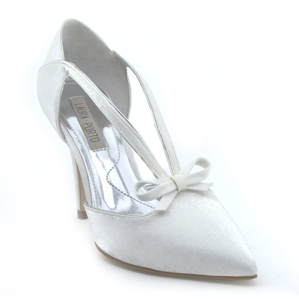 scarpin branco salto agulha