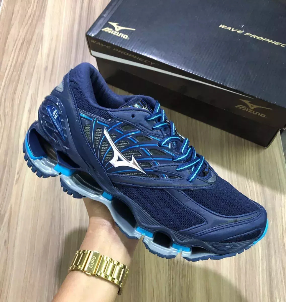 mizuno pro 8 preto e prata