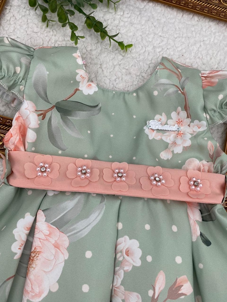 cintos de flores para vestidos