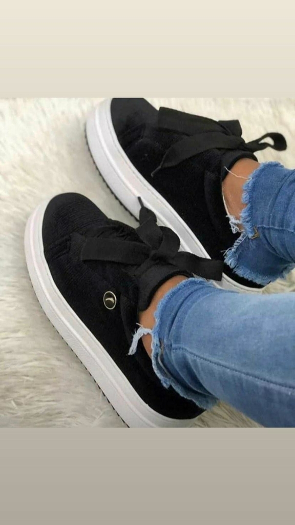 tenis baixinho preto