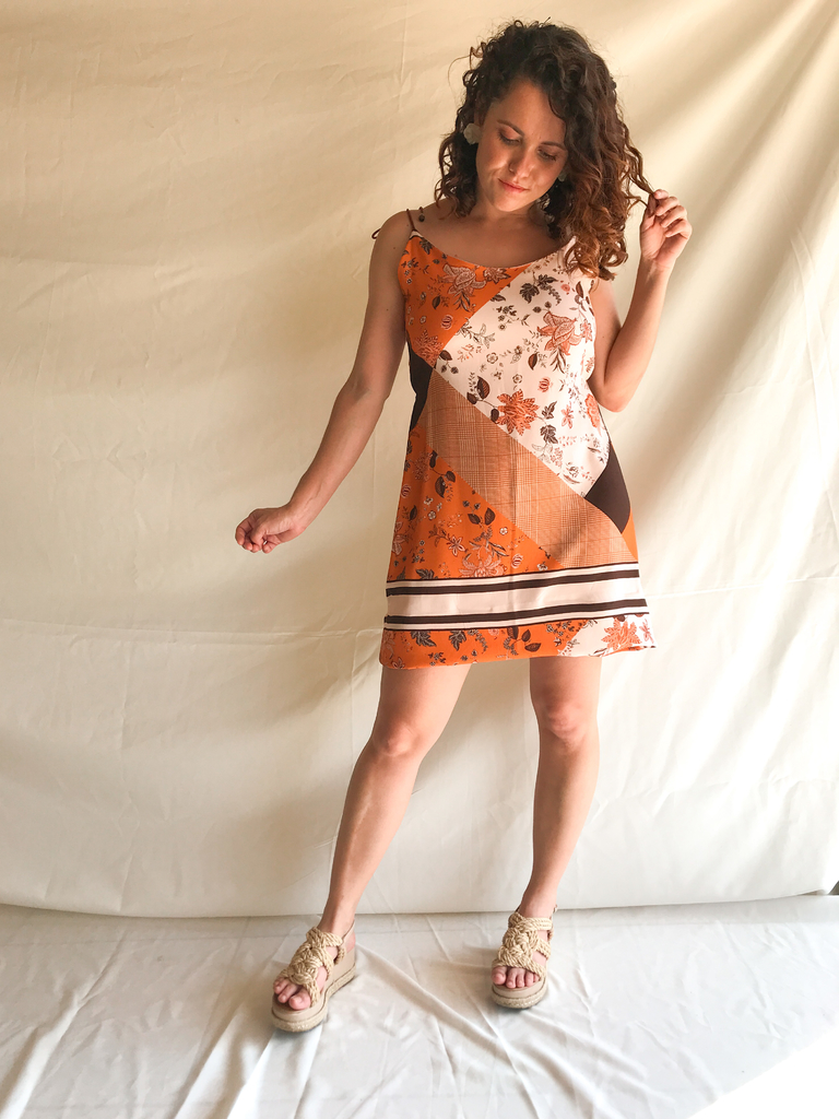 vestido viscose alcinha