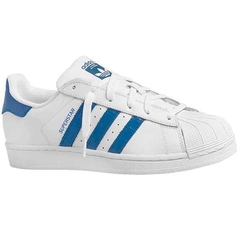 adidas superstar azul e branco