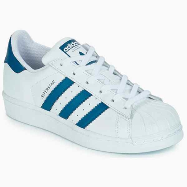 adidas superstar feminino azul