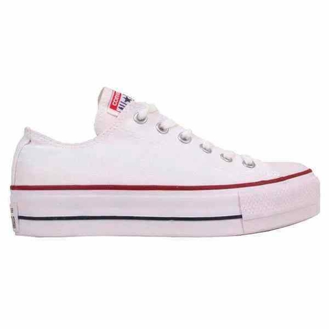 converse branco plataforma