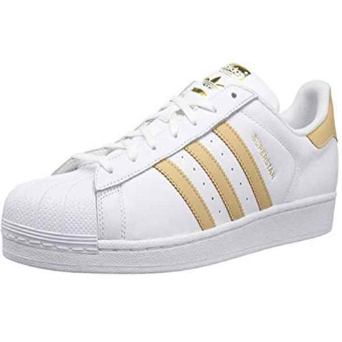tênis da adidas dourado