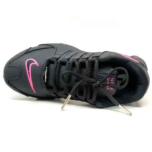 tenis nike shox feminino preto