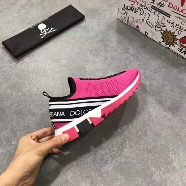 tenis dolce gabbana rosa