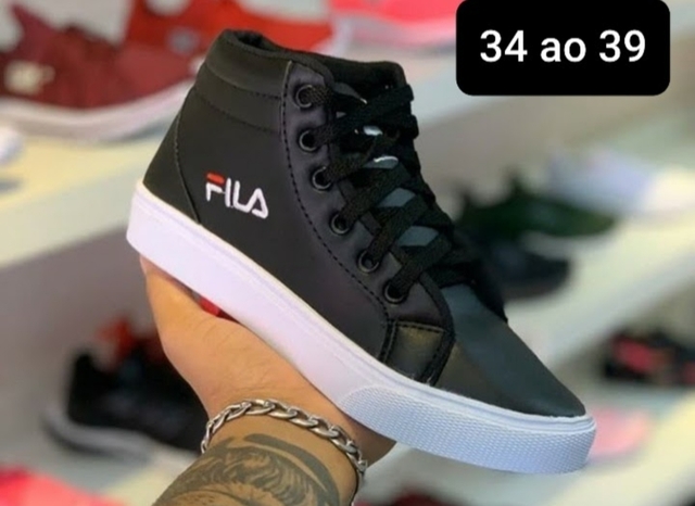 botinha da fila preta