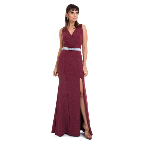 vestido marsala jose paulino