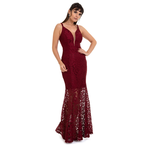 vestido marsala jose paulino