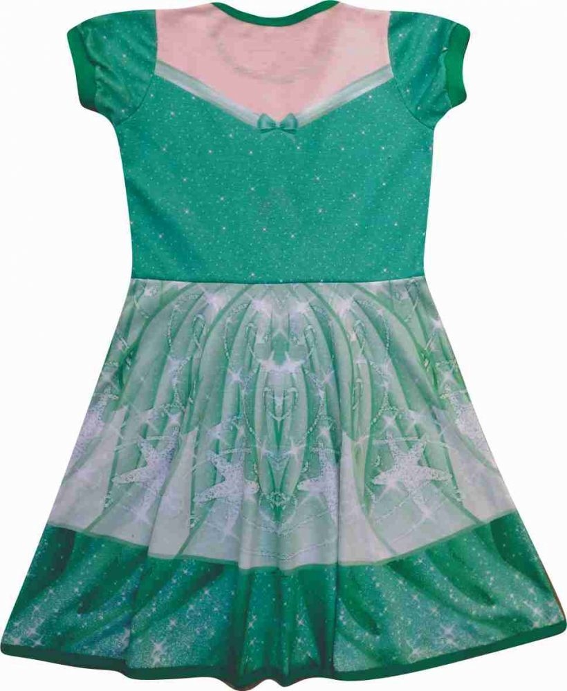 vestido verde ariel