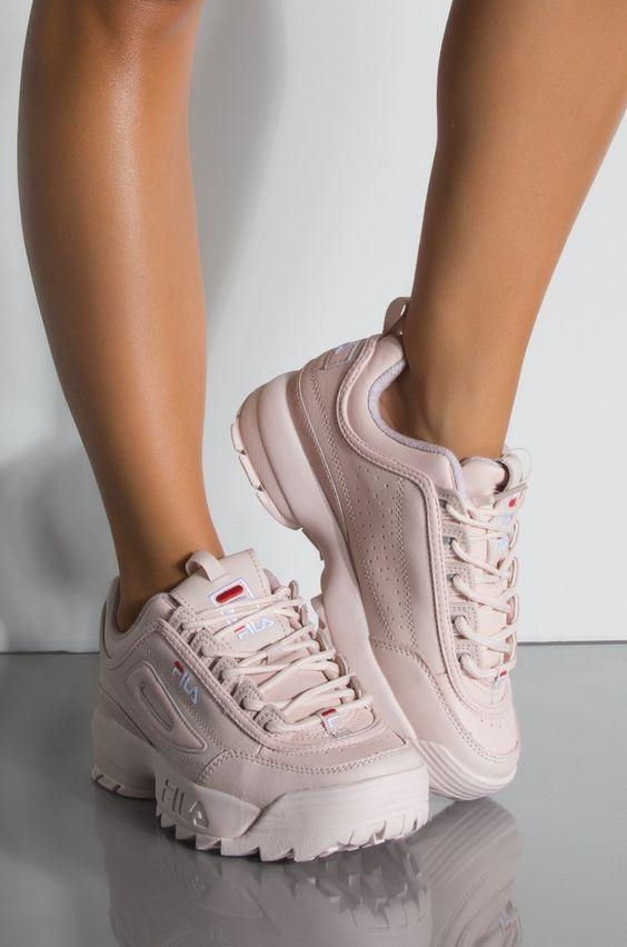 fila disruptor 2 premium rosa