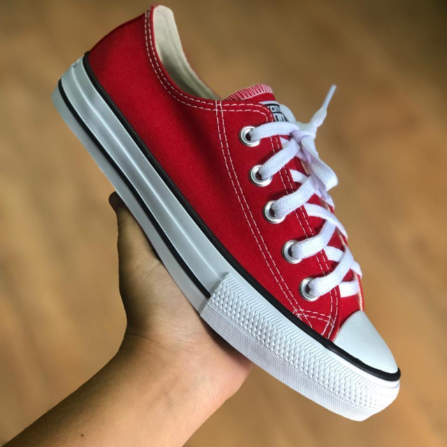 all star cano curto azul