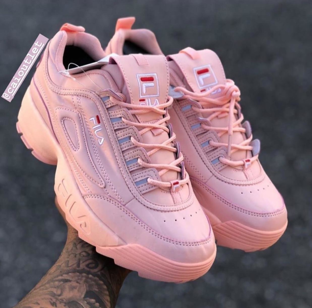 novo fila disruptor rosa