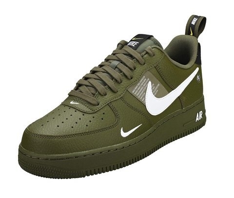 nike air force preto com verde