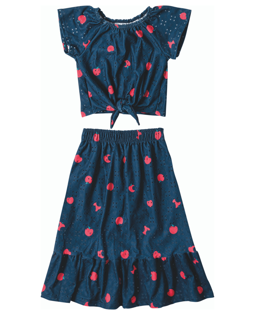 saia infantil longa