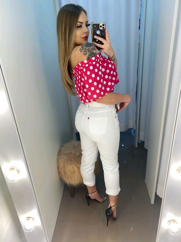 calça branca revanche