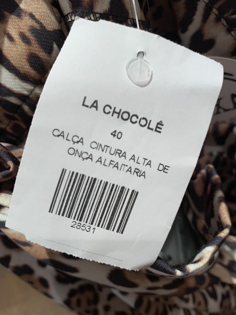 calça clochard onça