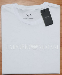 Camisa básica Emporio Armani - Branca - Roup Roups