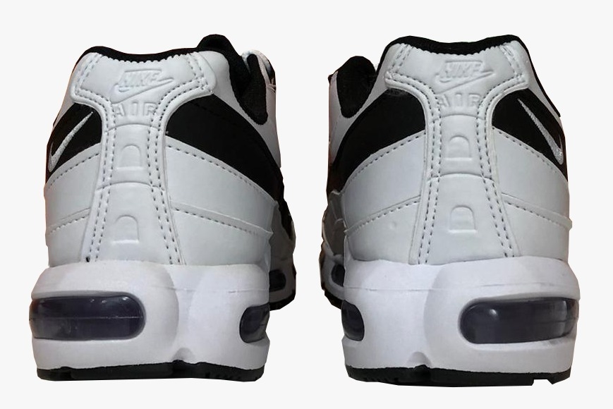 air max 95 preto com branco