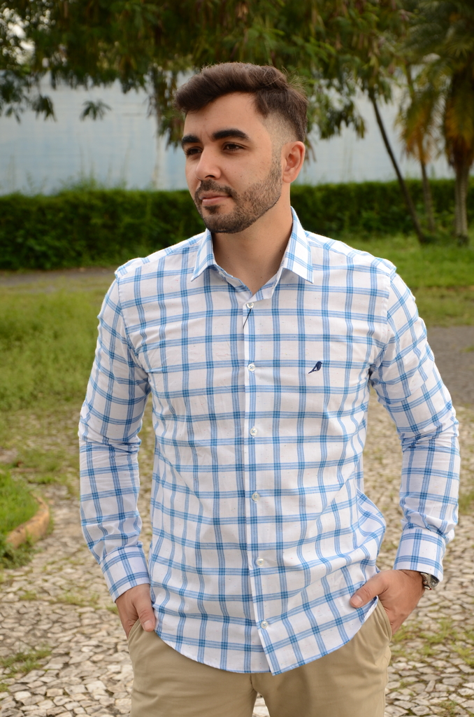 comprar camisa xadrez