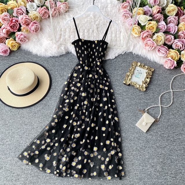 vestido floral verao