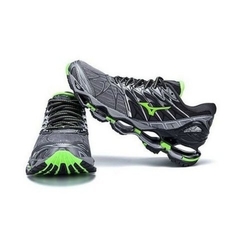 mizuno verde com cinza