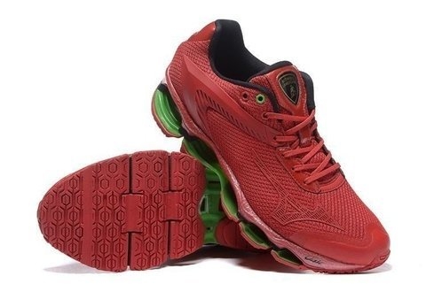 tenis mizuno lamborghini vermelho