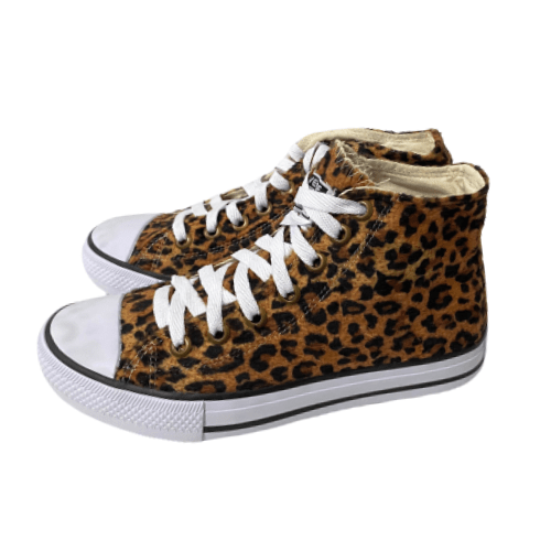 converse onça cano alto