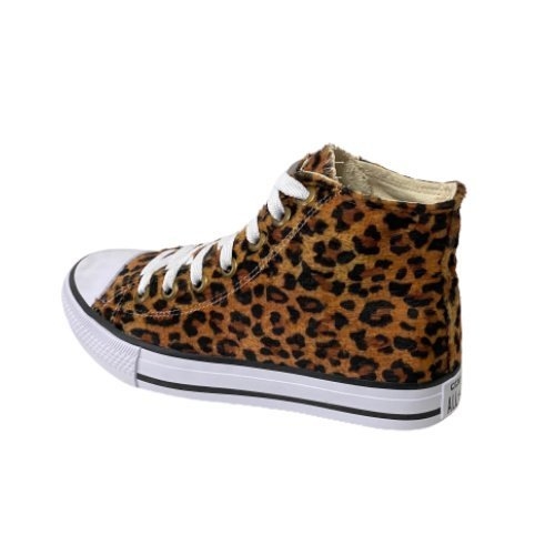 all star cano alto camurça