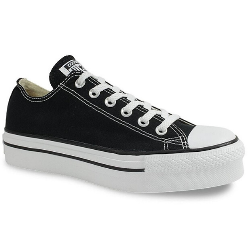 tenis converse plataforma preto