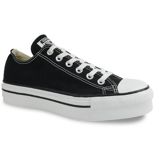 all star chuck taylor preto plataforma