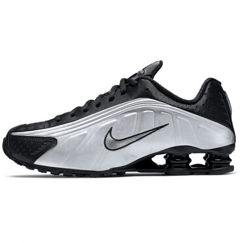 nike shox r4 prata