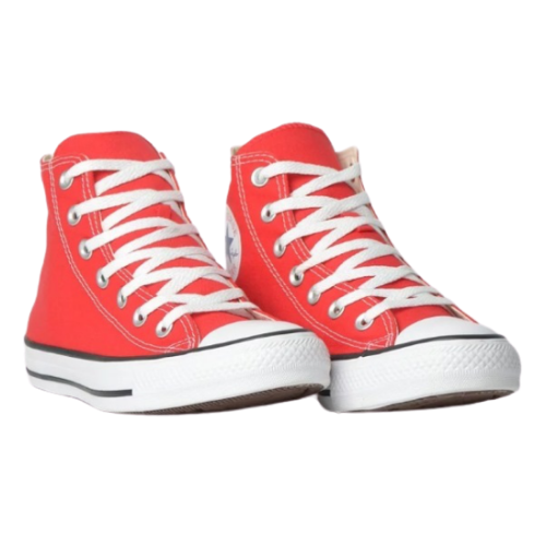 converse vermelho cano alto