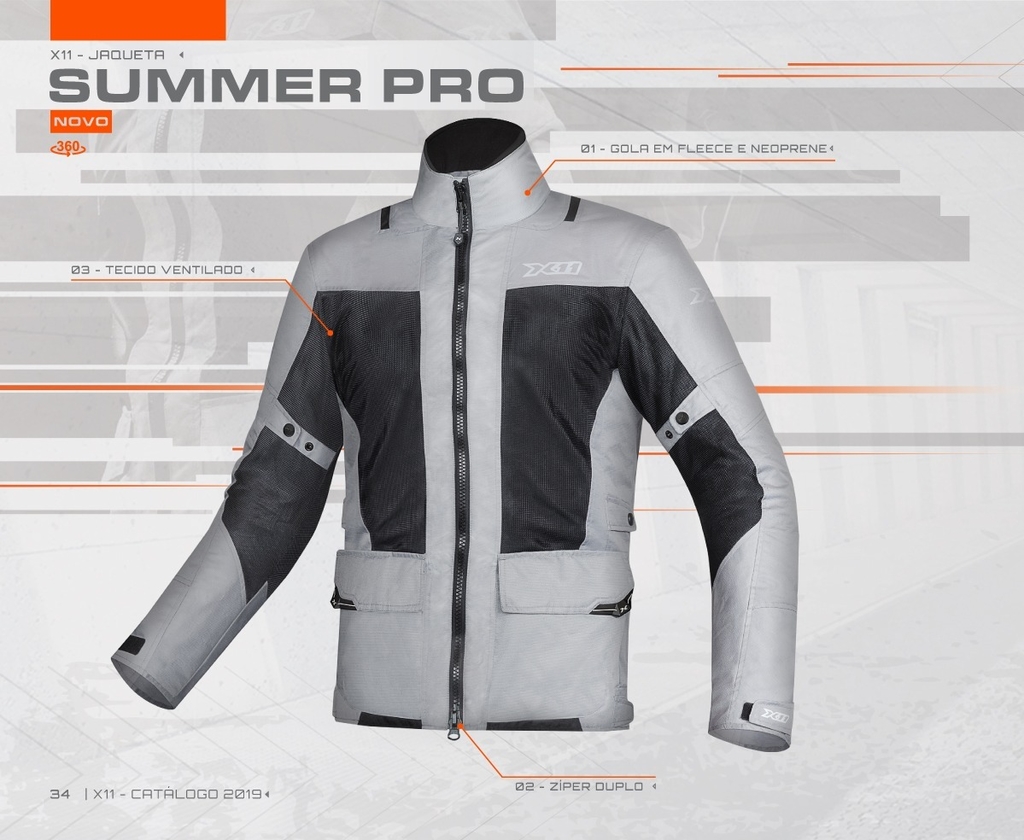 jaqueta x11 summer pro