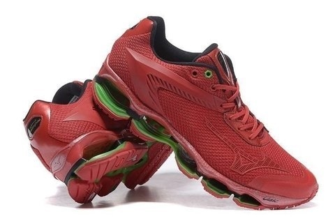 tenis mizuno lamborghini vermelho