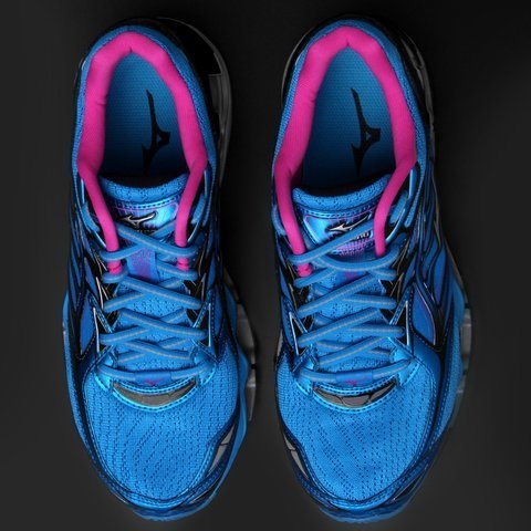 mizuno rosa e azul