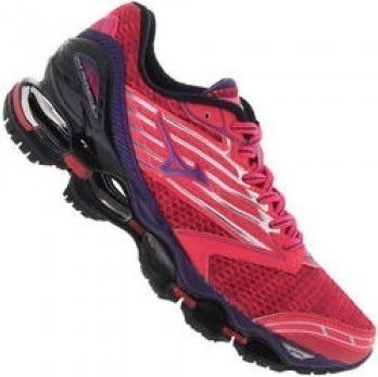 mizuno prophecy 5 feminino cinza e rosa