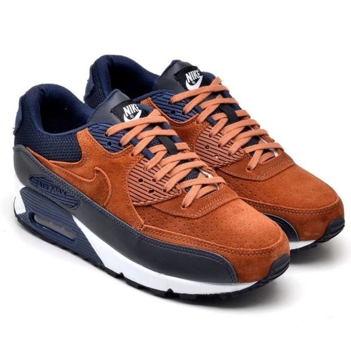 air max 90 essential marrom