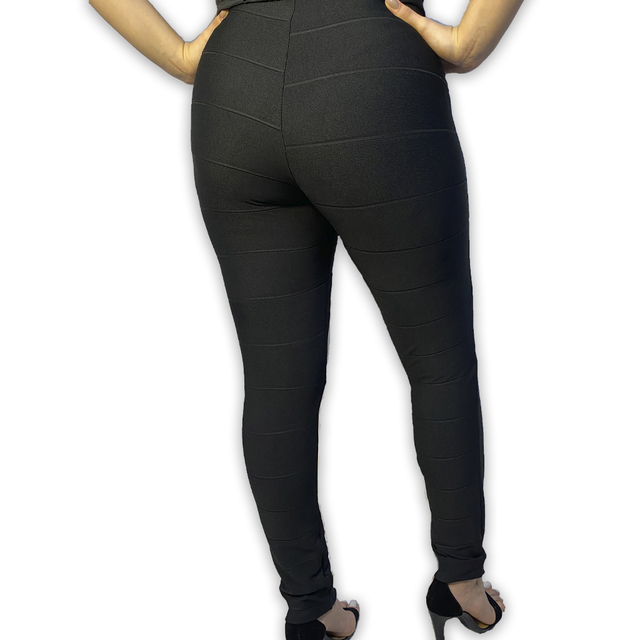 calça bandagem preta