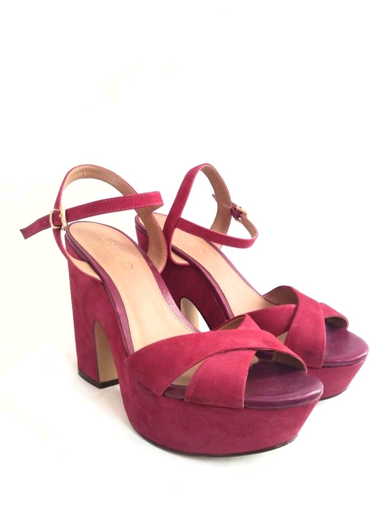 sandalia arezzo meia pata