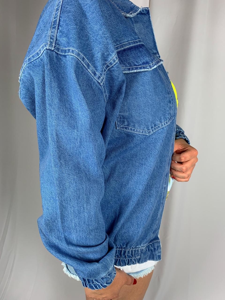jaqueta jeans vintage