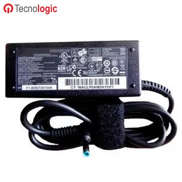 Cargador Para Hp 19 5 V 3 33a Pin Azul Celeste