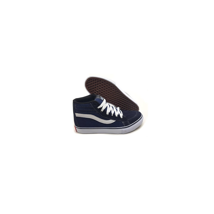 vans old skool cano alto azul