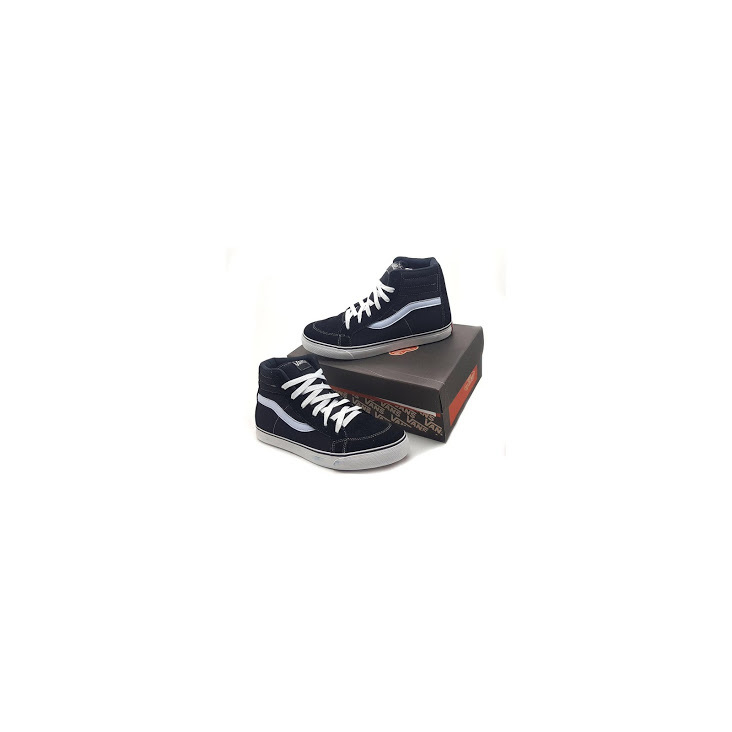 vans old skool cano alto vermelho